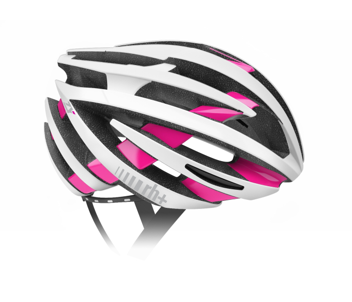Kask rowerowy zeroRH+ ZY MATT WHITE/BRIDGE SHINY PINK - XS/M